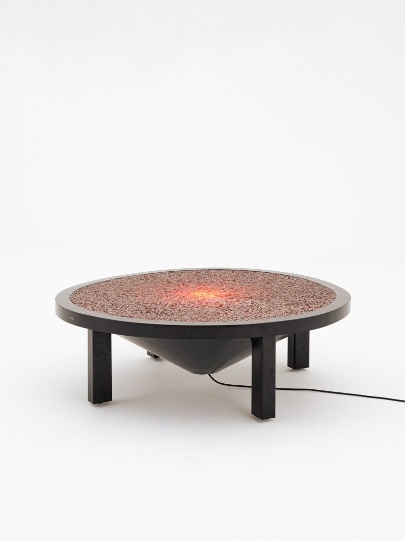Illuminated coffee table