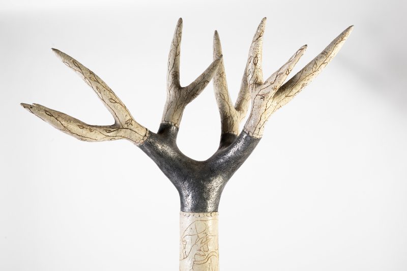 "Arbre Bionique" scultpure