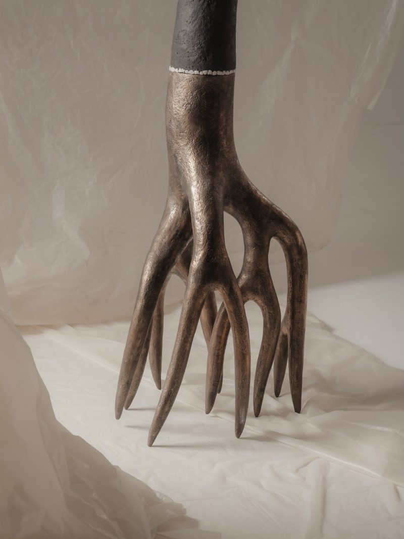 "Arbre chamanique" sculpture