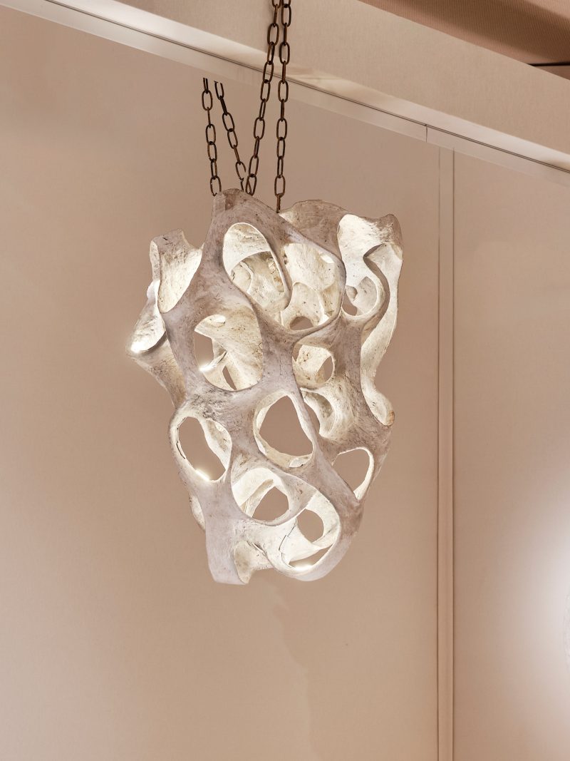 "Entrelacs" ceiling lights