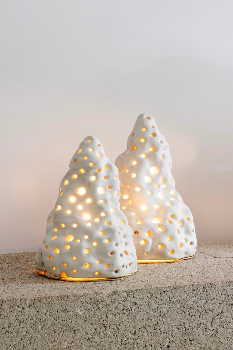 "Petites Morilles Glacées" lamps
