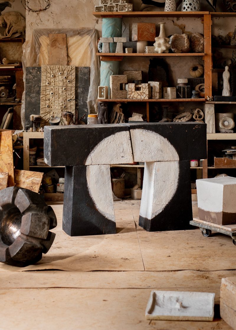 "Quarts de Lune" console