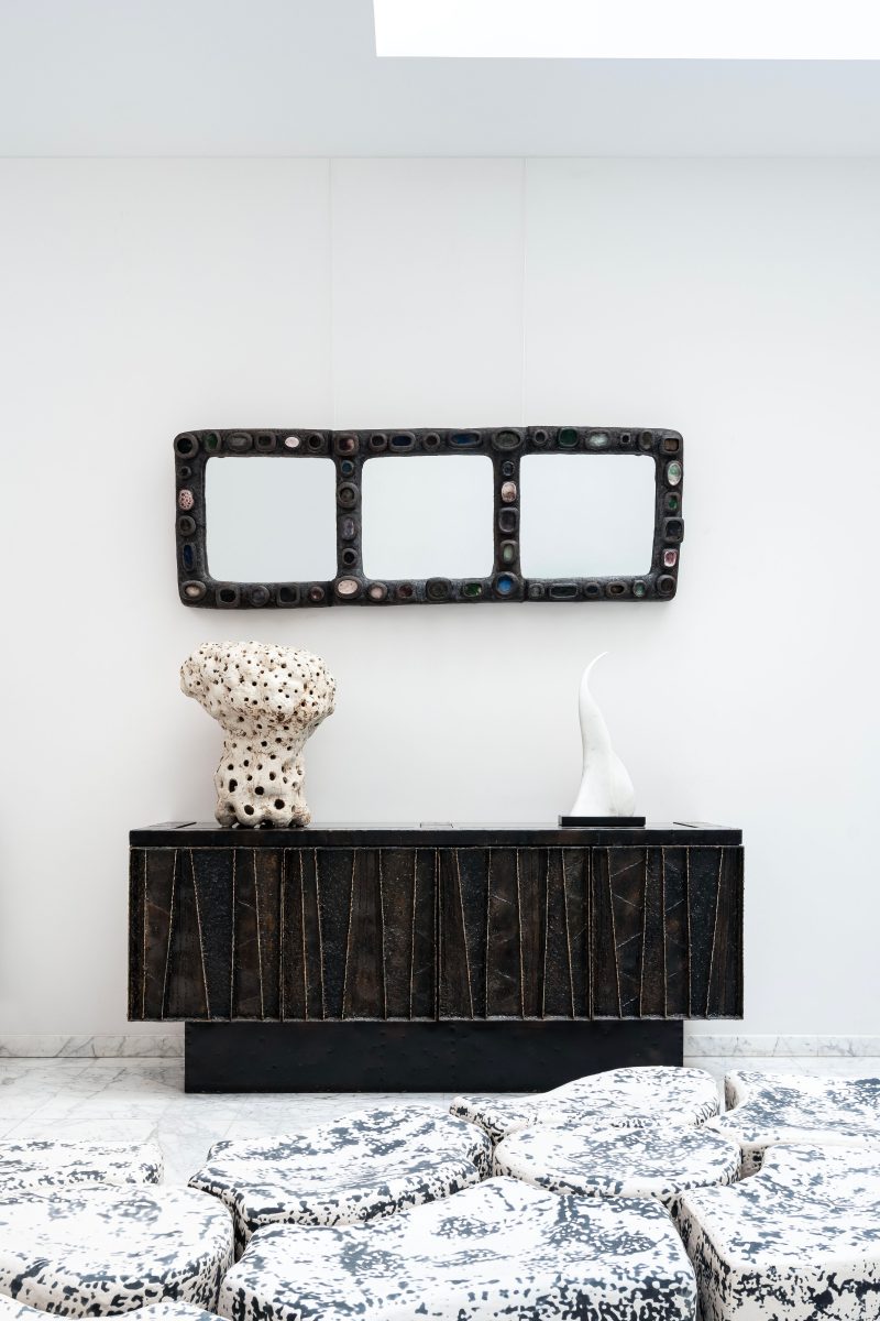 "Trois Carrés" mirror