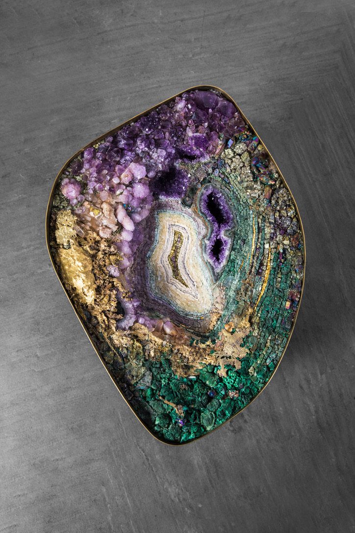 "Gem Forest" side tables
