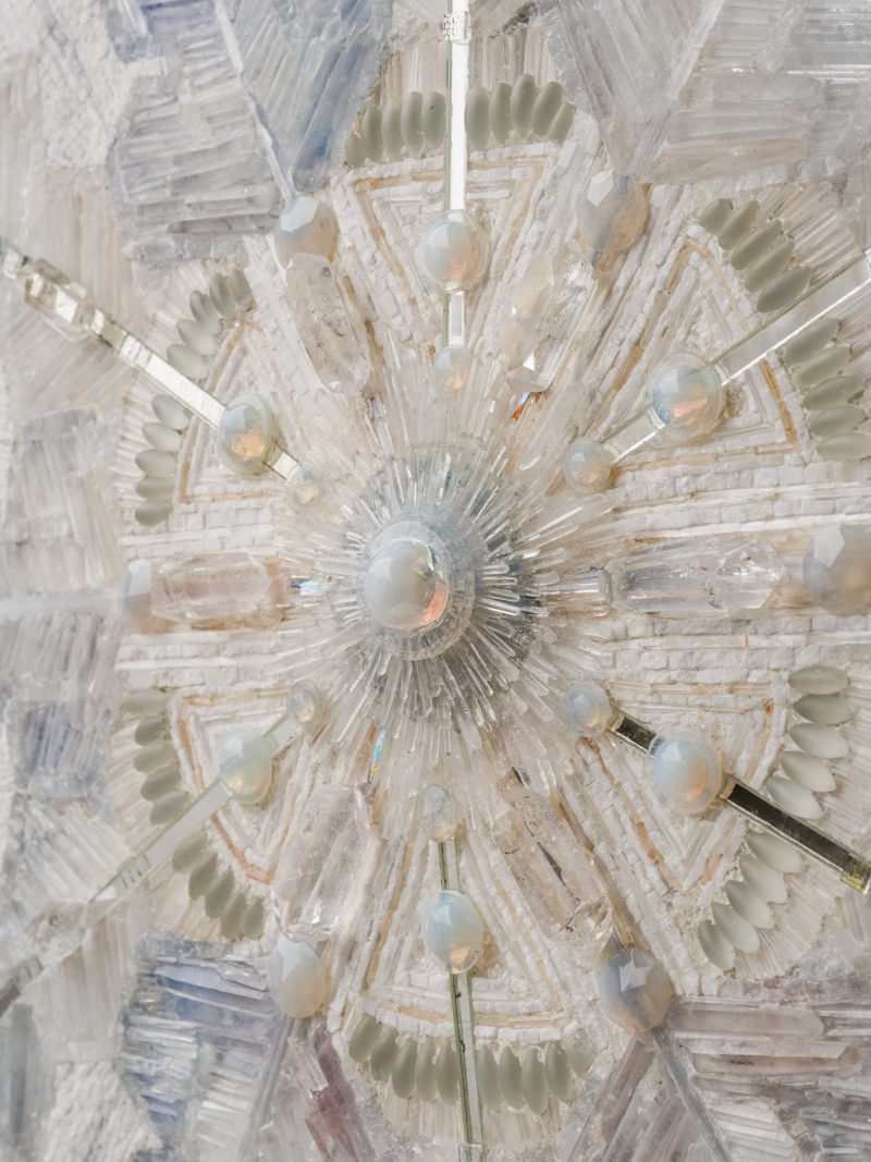 "Snowflake" bas relief