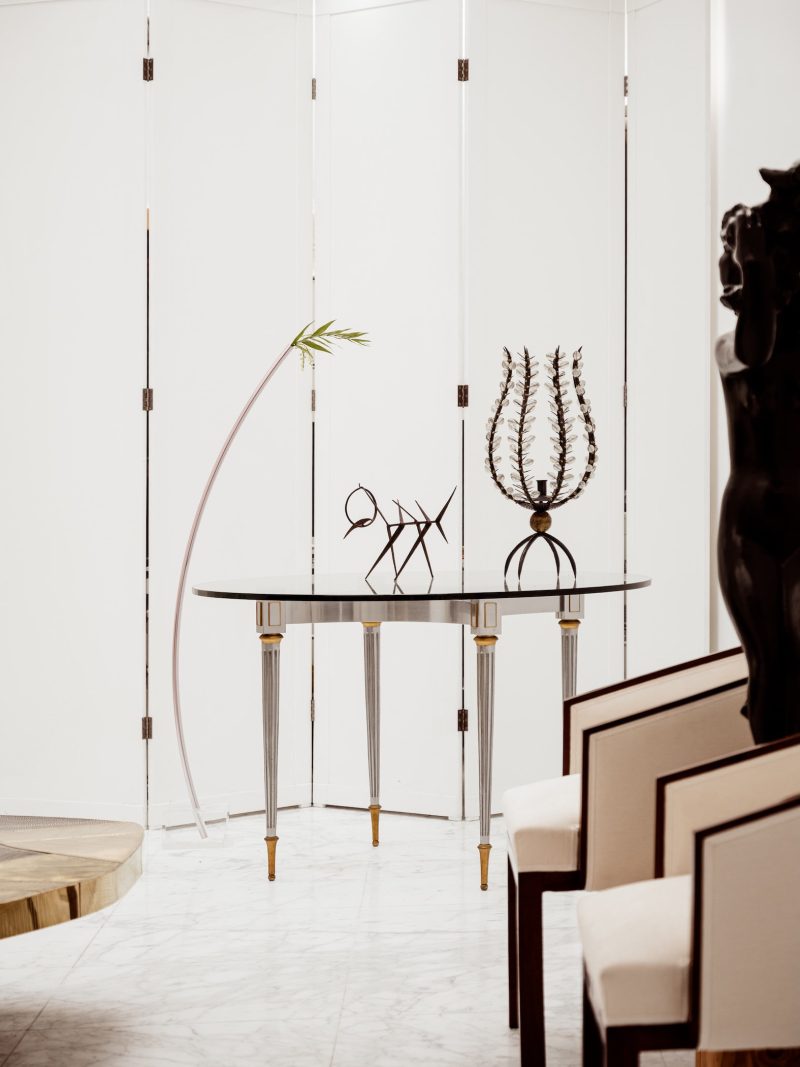 Circular center table