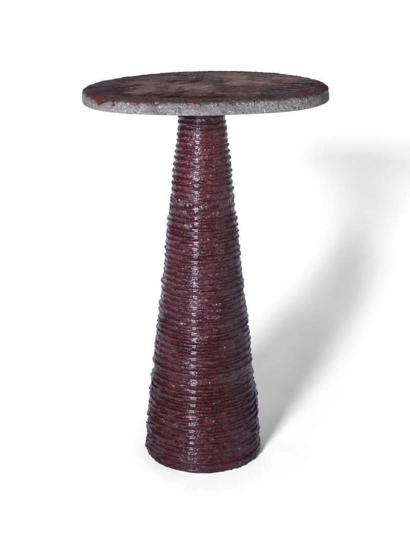 "Etnastone" side tables