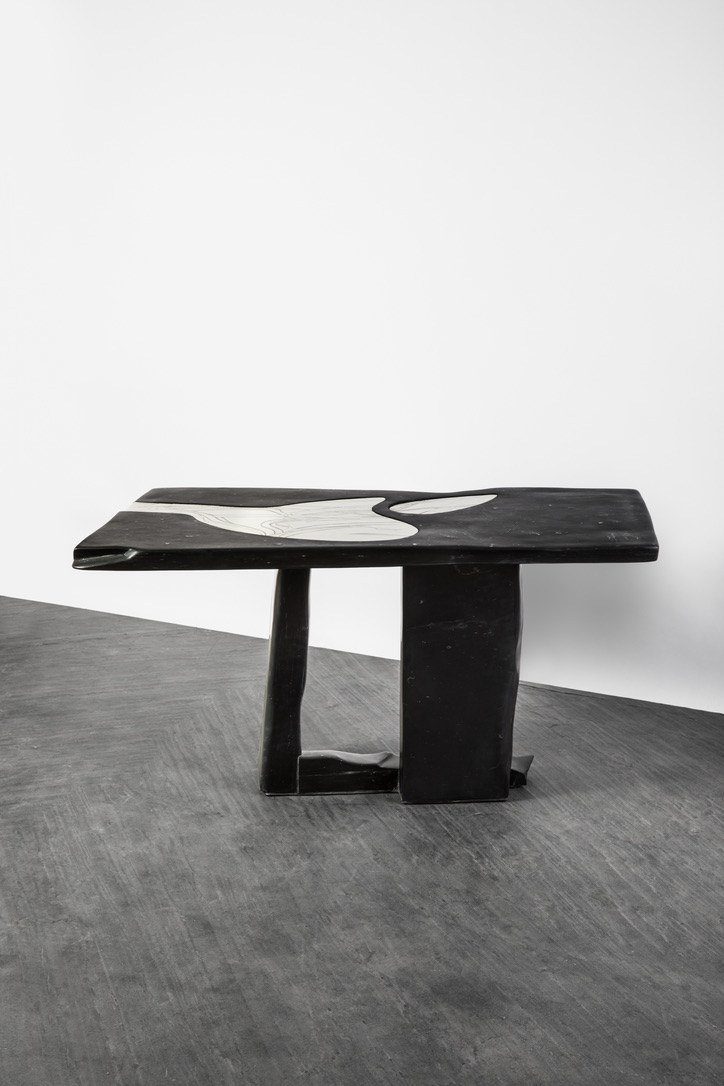 Asymmetric end table