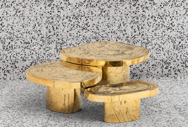 "Magic Cells" coffee tables