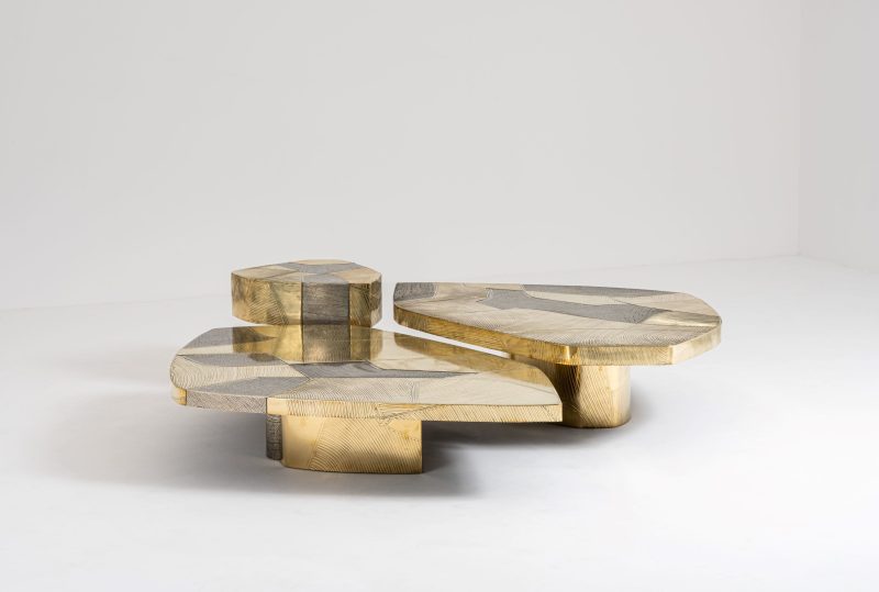 Three-Part coffee table