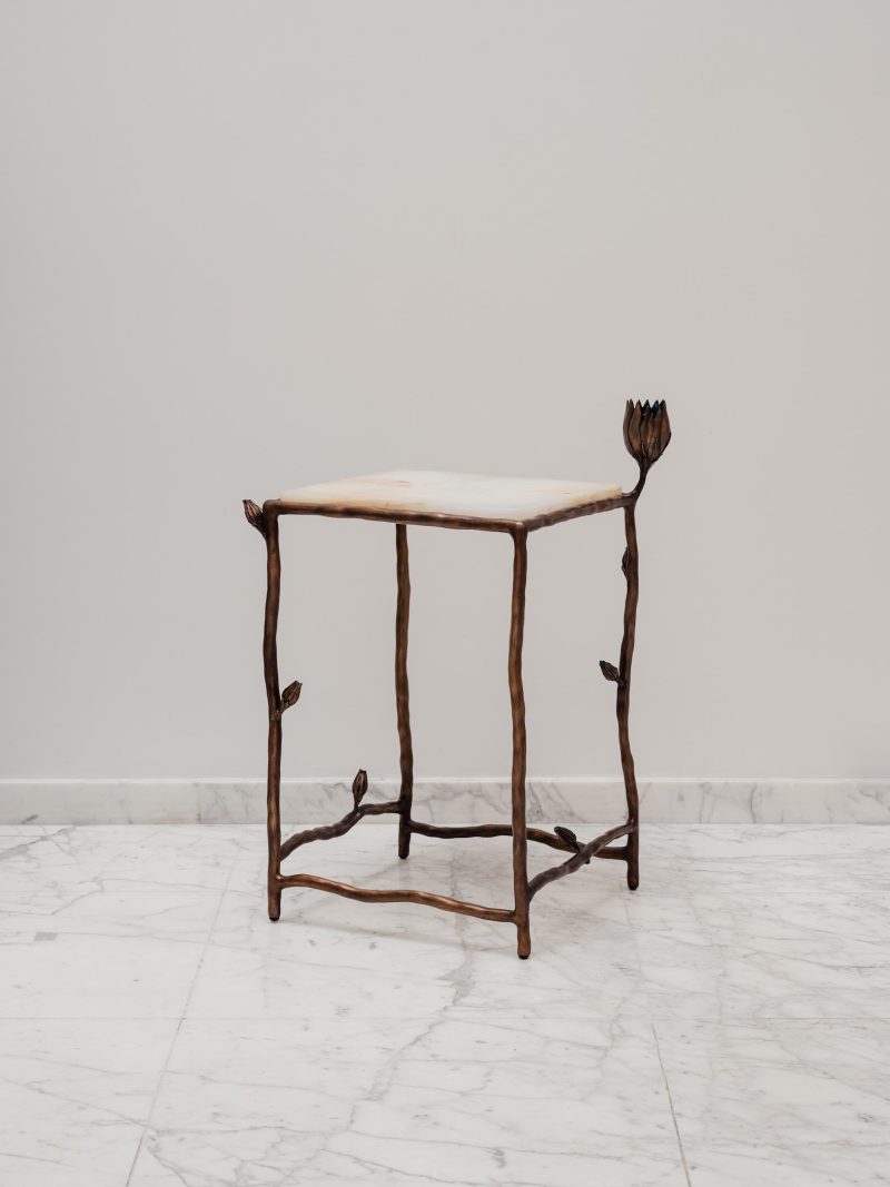 "Queen of the night" side table