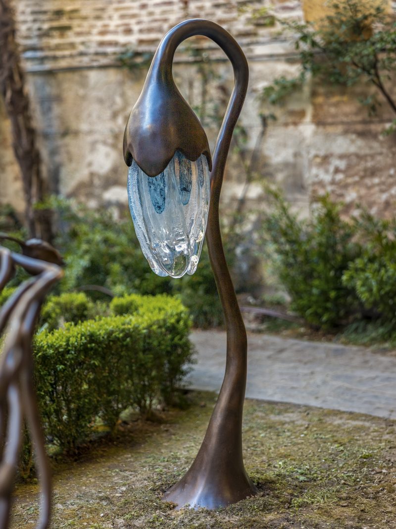 "Snowdrop" floor lamp