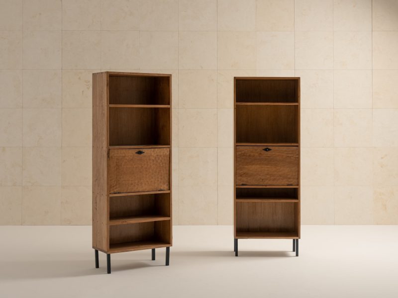 Pair of secretary cabinets