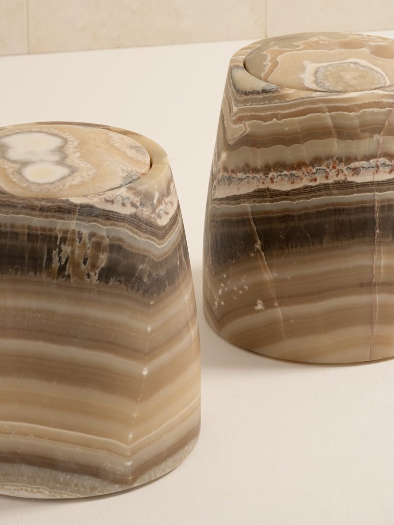 Pair of "Gros Guillaume" stools