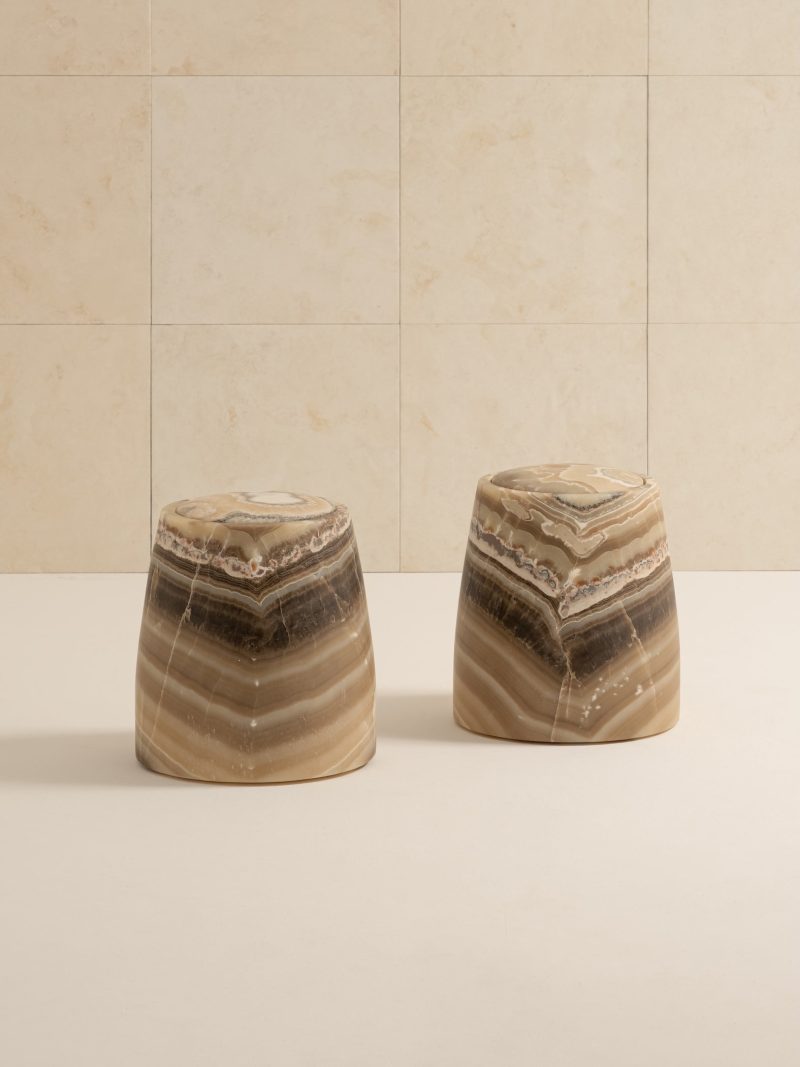 Pair of "Gros Guillaume" stools