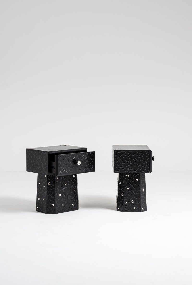 Pair of side tables
