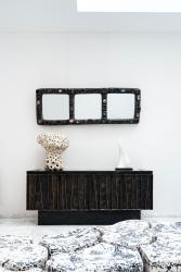 "Trois Carrés" mirror