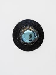 "Blue Vortex" mirror