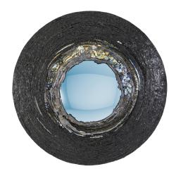 "Blue Vortex" mirror