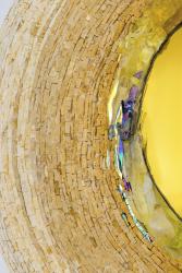 "Gold Vortex" mirror