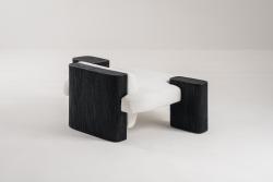 Sculptural armchair