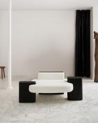 Sculptural armchair