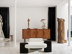 Sculptural armchair