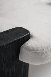 Sculptural armchair