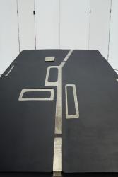 "Tribal Black" dining table