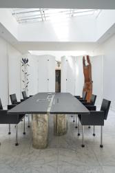 "Tribal Black" dining table