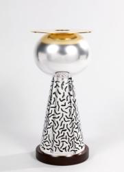 "German Silver" vase