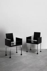 "Miss, don't you like caviar?" armchairs