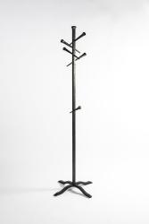 Forged iron coat rack