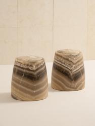 Pair of "Gros Guillaume" stools