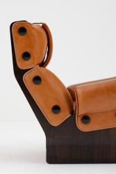 "Canada" armchairs with footrests