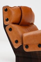 "Canada" armchairs with footrests