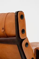 "Canada" armchairs with footrests